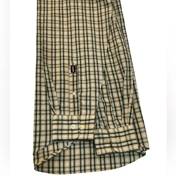 Maxini Sport Men Shirt Medium (16 1/4) Plaid Long Sleeves Button Up Casual shirt - Picture 11 of 15